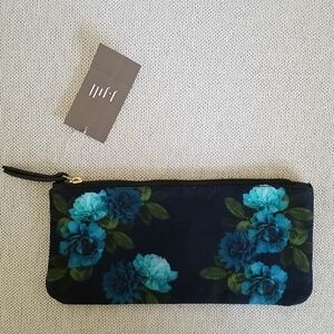 J Jill Floral Zippered Clutch/Case